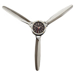 Propeller Wall Clock Aluminum